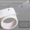 10 Rolls High Strength White Double Sided Tape Strong Adhesive Mounting Tape for Craft Scrapbooking 10Meter Per Roll