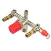 Double Outlet Tube Air Compressor Switches Pressure Regulator Valves Fitting Inflatable Pump Equipment Regulator Valves