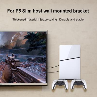 Sada pro montáž na zeď Stojan na konzoli s držákem na ovladač Základna Stojan Držák pro PS5 Slim Digitální edici a Diskovou edici