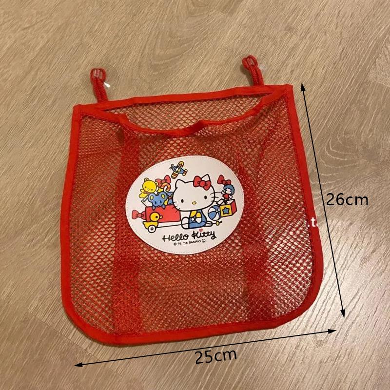 Hello Kitty Storage Hanging Bag Sundries Hanging Large Capacity Storage Cartoon Anime Surrounding Cute Gift For Girls
