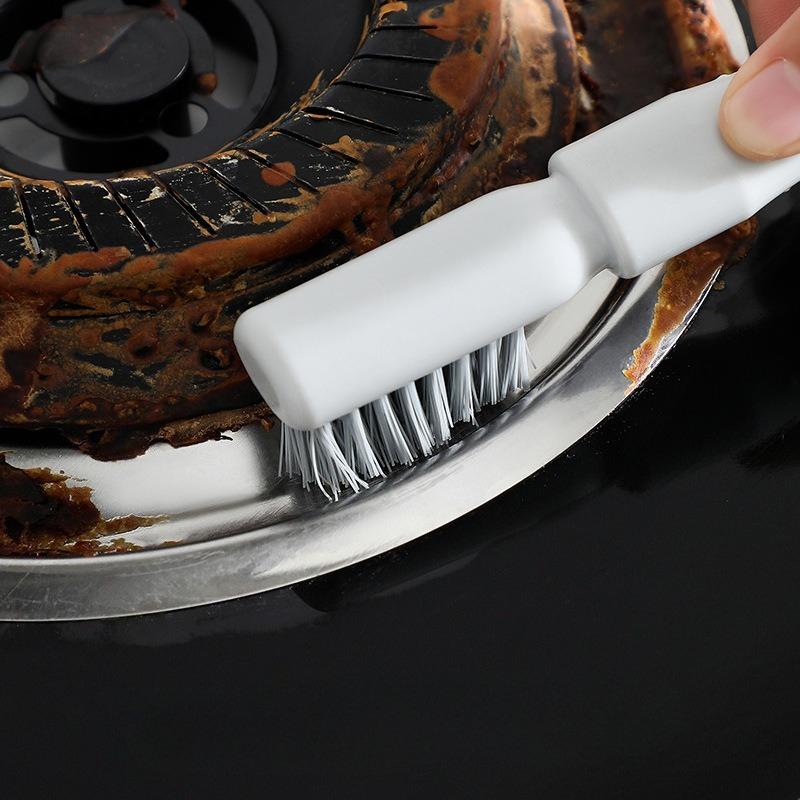 Borste skyffel integrerad Rengöring Litet Verktyg Kniv Köksfläkt Vacker Fog Multifunktionell Skyffel Gummiskrapa Smutsskrapa