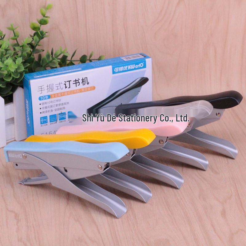 Kede You 5154K High Appearance Handheld Labor-Saving Metal Stapler for Takeout Packaging 10# Stapler