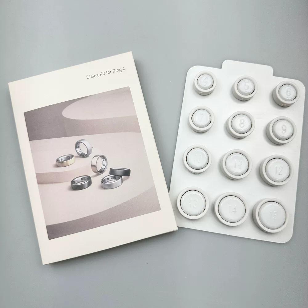 Kit Misure Anello Oura 4 Stampo Anello Copertura Protettiva Anello Unisex Pellicola per Mano Ornamento Anello