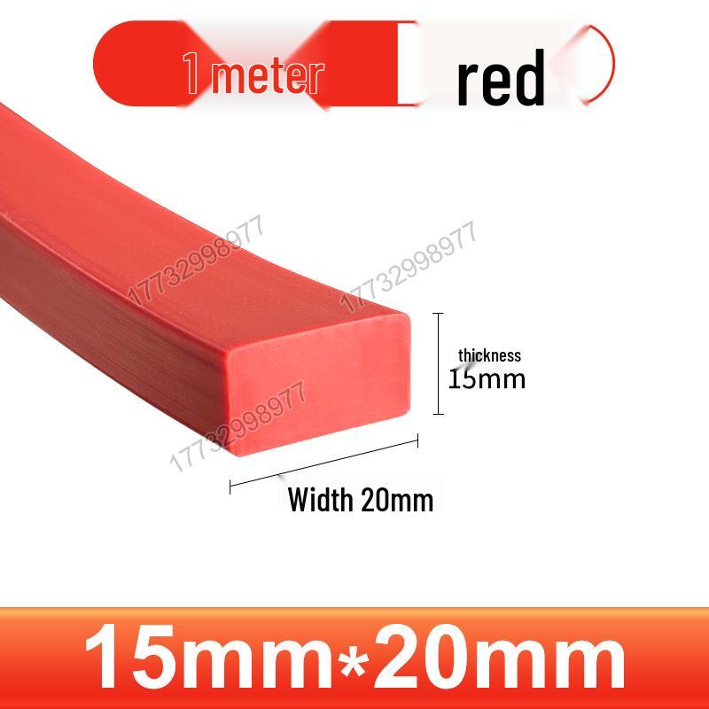 High-Temperature Resistant Transparent Silicone Rubber Sealing Strip