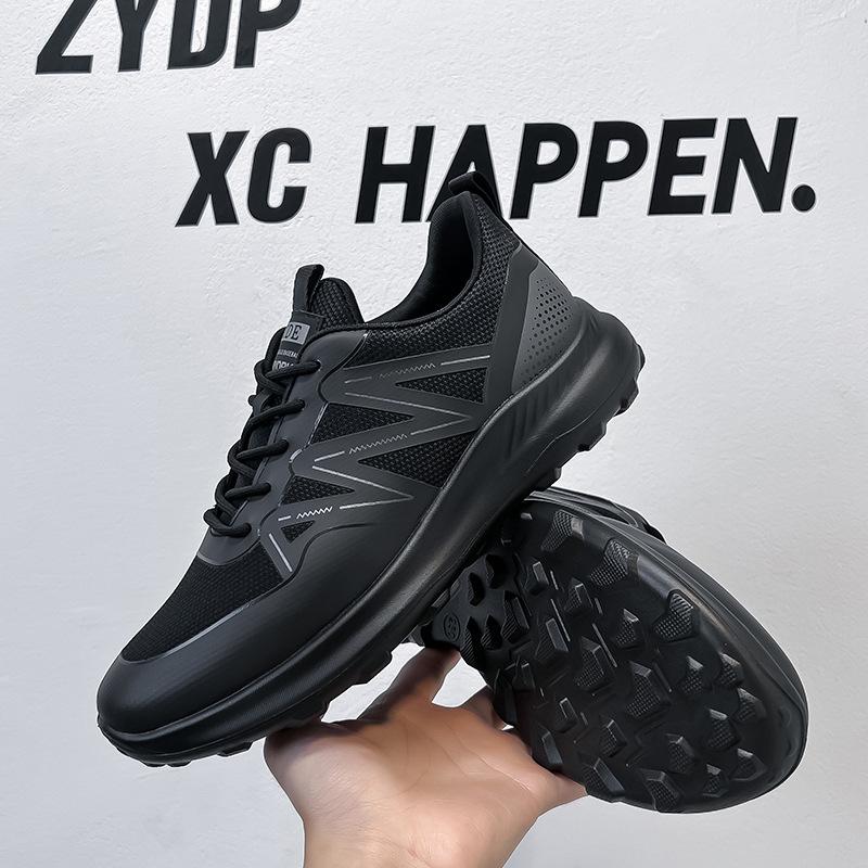 2025 Soft-soled Men's Shoes Mesh Breathable and Comfortable Thin Walking Shoes Men's Casual Sports Running Shoes FZ8036-A