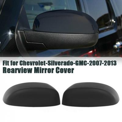 For 2013 14-2017 Sierra 1500 2500 3500 HD Rear Mirror Cover Cap Replacement Pair