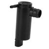 Windshield Washer Pump with Grommet 93731451 ABS Black Wearproof Replacement for Chevrolet Captiva 2007‑2011