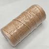 4mm Waterproof Hot Sale Colorful DIY Craft Twine Satin Cord Twisted Cord Natural Macrame Cotton Rope for Bags & Shoes