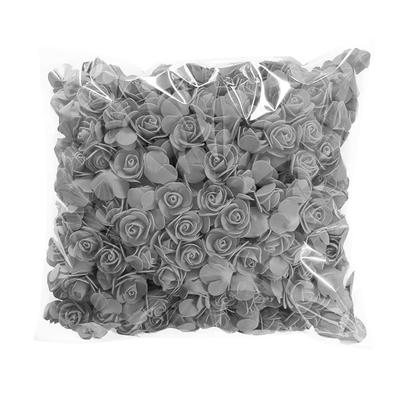 100 Piezas Regalo 3.5cm Flores Artificiales Cabeza de Flor Hecha a Mano Flores de Rosa Artificiales Espuma Corona Fabricación Cabezas de Rosa de Espuma Decoración del Hogar