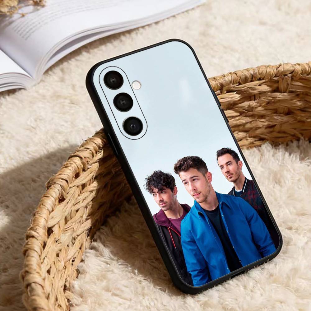 

J-Jonas B-Brothers Band Phone Case For Samsung Galaxy A13,21s,22,31,32,52,53,71,72,73,Soft Black Cover Samsung a52