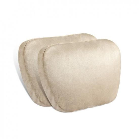 2x Car Headrest Neck Supports Pillows Seat Cushion for Mercedes Benz W204 W203