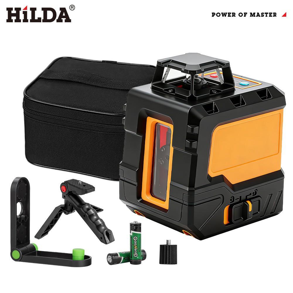 Mini Portable Green Light Laser Level - 5-Line Auto Leveling, Strong Light, Fine Line Casting