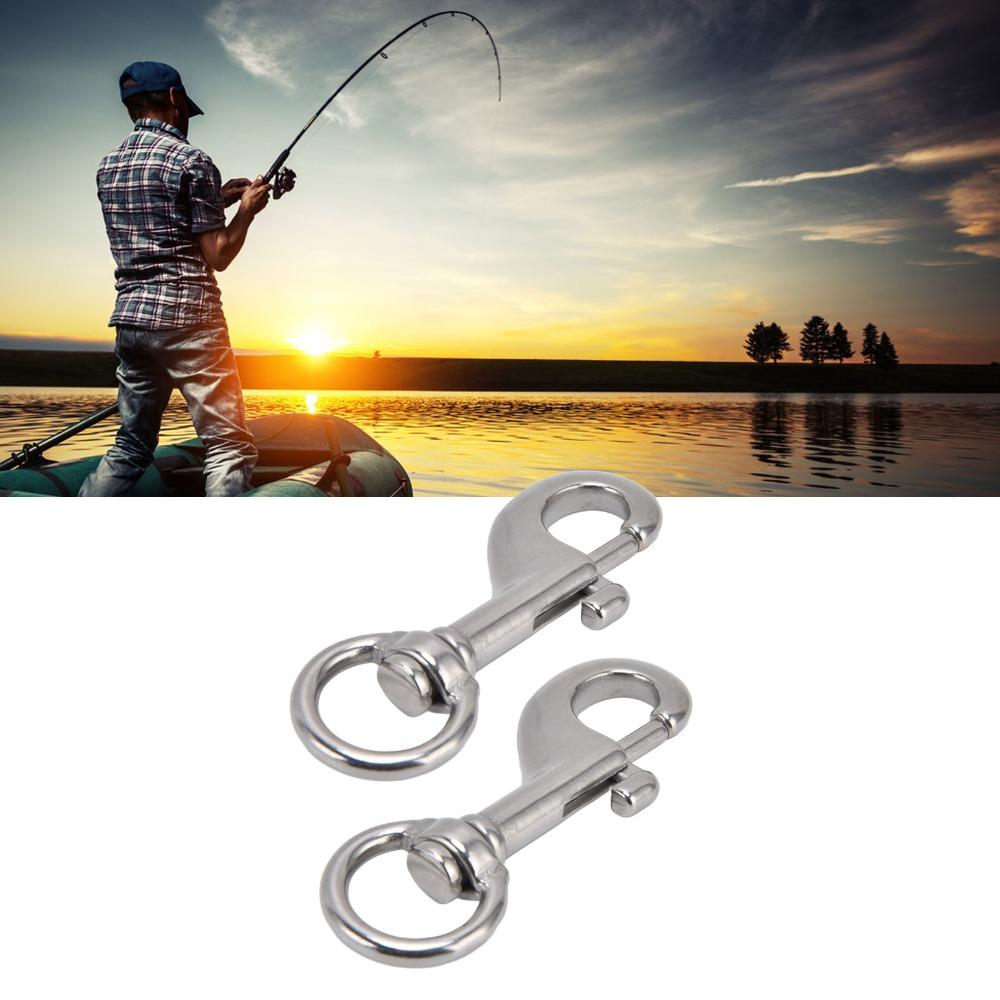 6pcs Marine Grade Rotating Snap Hooks Heavy Duty Heavy Duty Bolt Snaps For Dog Leash