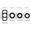 4Pcs/Set Male Lock Fine Ring Penile Longer Harder Stronger Training Props Man Penile Rings Adult Game Sex Toy