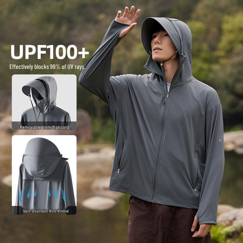 

Куртка Woodpecker UPF100+ Легкая Дышащая Защита от Солнца для Мужчин и Женщин L