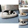 Perro de peluche realista con respiración, decoración para el hogar con piel sintética para fotografía y regalo.