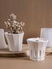 DIY Flower Pot Concrete Silicone Mold Gypsum Cement Round Candle Cup Holder Mould Storage Jar Gypsum Molds Resin Crafts Casting