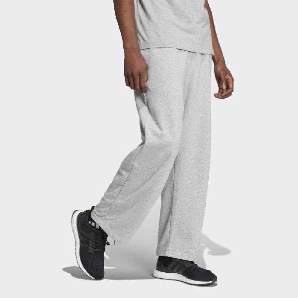 adidas Unisex Simple Essential Wide Leg 3 Line Bar Logo Pants Made From Renewable Materials J...