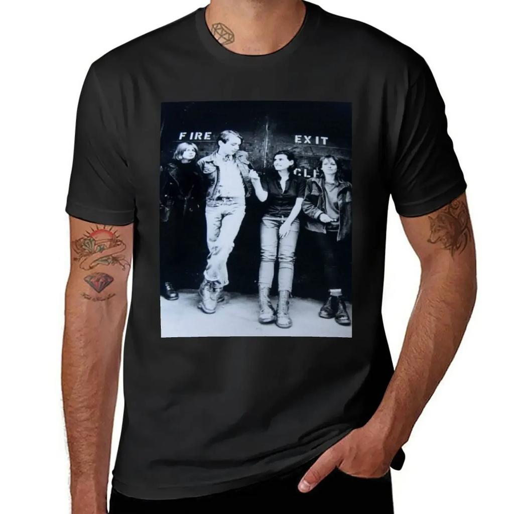 Elastica (Band shot) T-Shirt vintage funnys animal prinfor boys men graphic t shirts