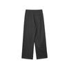 LESS Women's Merino Wool Blend Loose Straight-Leg Pants