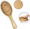 Drewniana szczotka do włosów BetterJonny Paddle Brush Drewniana damska popularna bambusowa szczotka do pielęgnacji włosów, grzebień do masażu skóry głowy, szczotka drewniana, podróżna, unisex, grzebień,