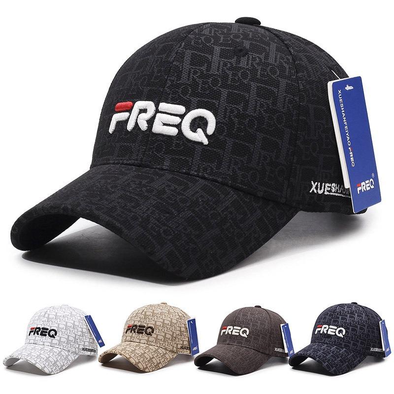 New embroidered letter baseball cap men and women outdoor leisure sunscreen sunshade fashion versatile travel