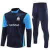 Halbzip Bestickter Fußball Trainingsanzug Set Arsenal Barcelona Real Madrid Camouflage Fußballanzug