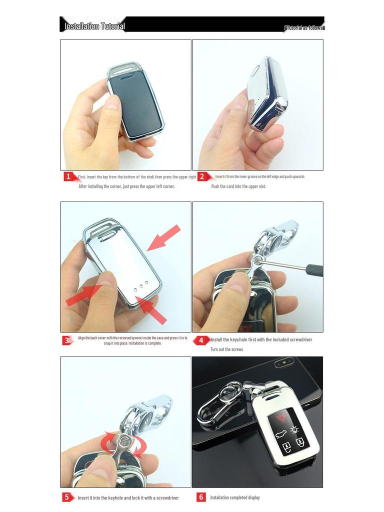 Volvo Key Shell & Remote Cover for V40, S80, XC60, S60L, V60