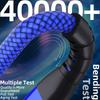 1m USB-C To USB-C Cable Digital Display 3A/20V 60W Fast Charging Braided Data Cord for Smartphones Tablets