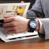 Men Watch Sports Retro Carved Genuine Leather Stainless Steel Tourbillon Waterproof Hollow Out Male Fashion Quartz Watches gift