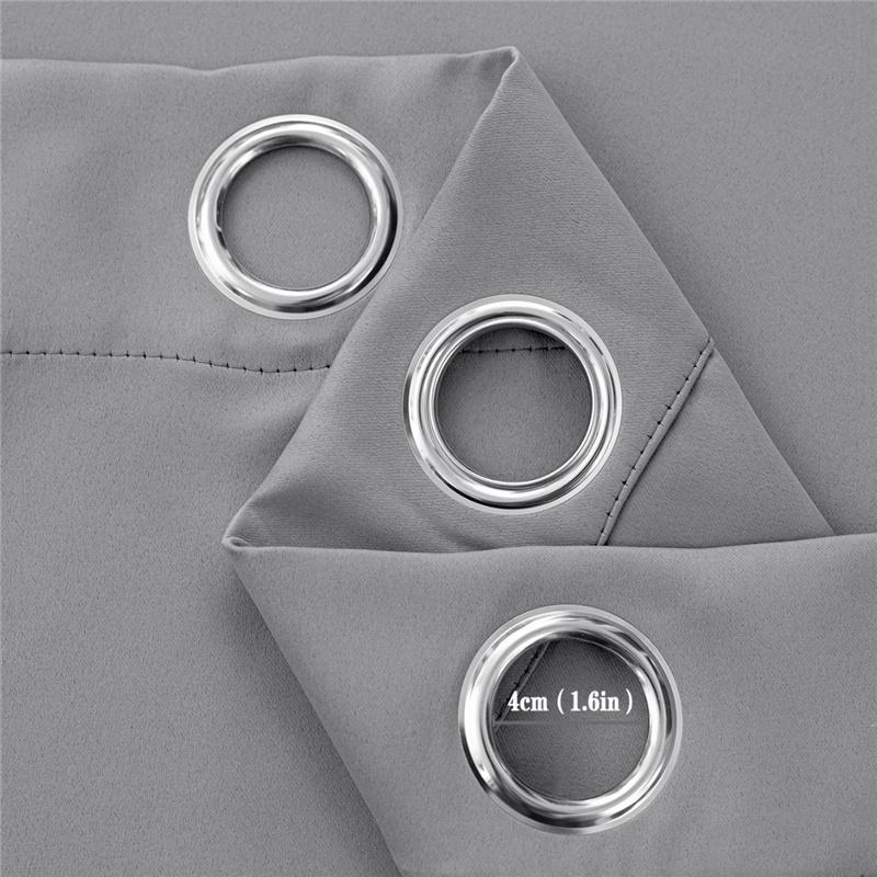 Minimalist Solid Color Blackout Curtains High Precision Thermal Insulated Window Drapes Home Decor