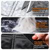 With Zipper Windproof Curtains Graphene Coating Cold Proof Curtains  Window Application