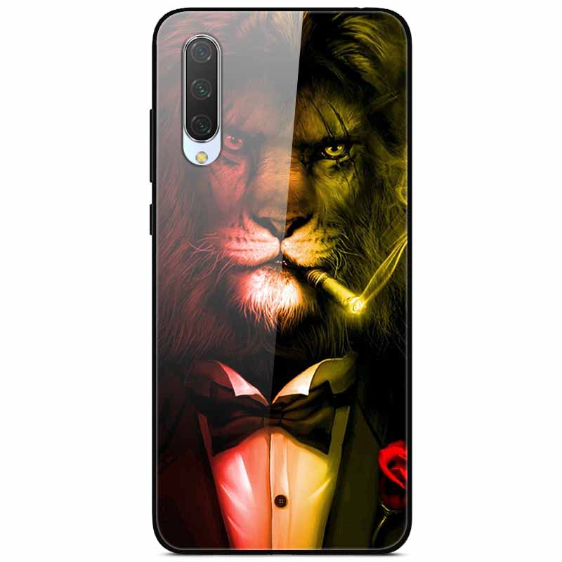 Pro pouzdra Xiaomi Mi A3 9SE 9Lite Módní tvrzené sklo Pevná zadní kryty pro pouzdra na telefon Xiaomi Mi 9 SE Bumper Fundas Coque MiA3