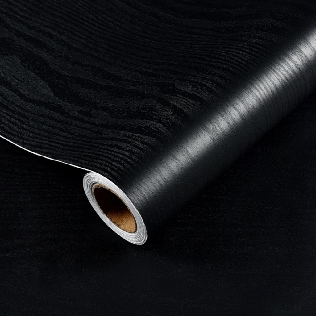 PVC Waterproof Self Adhesive Wallpaper Wall in Rolls Furniture Cabinets Vinyl Decorative Film Wood Grain Stickers For Home Decor