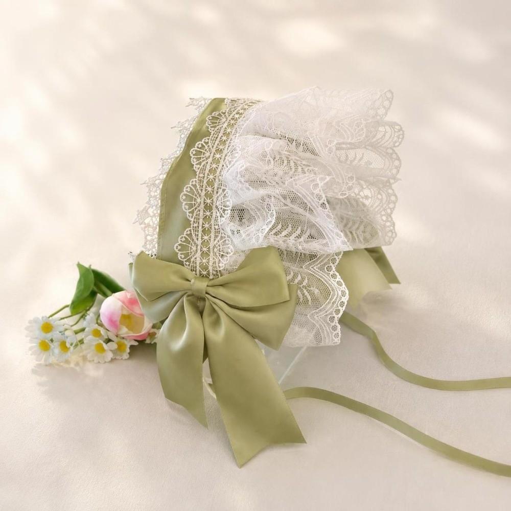 Ribbon Bow Lace Headband Multi-colored Sweet Hair Hoop Cute Cosplay Headpiece For Maid Costume