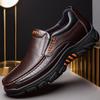 Vår och höst Herr Business Casual Läderskor Utomhuskängor Stora Storlekar Skor Modetrend Mångsidiga Herrläderskor