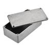 Uxcell Stomp Box Pouzdro na kytarový pedál Efekt Box Pouzdro Stomp Hliník 122 mm x 66 mm x 39,5 mm