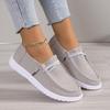 Large size casual shoes women's 2024 spring and autumn new foreign trade light and comfortable canvas shoes cloth surface breathable flat sole shoes