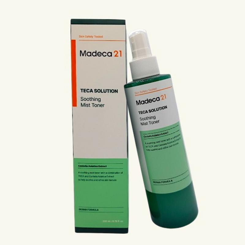 Madeca Teca Solution Soothing Mist Toner, 200ml, 1 Pcs