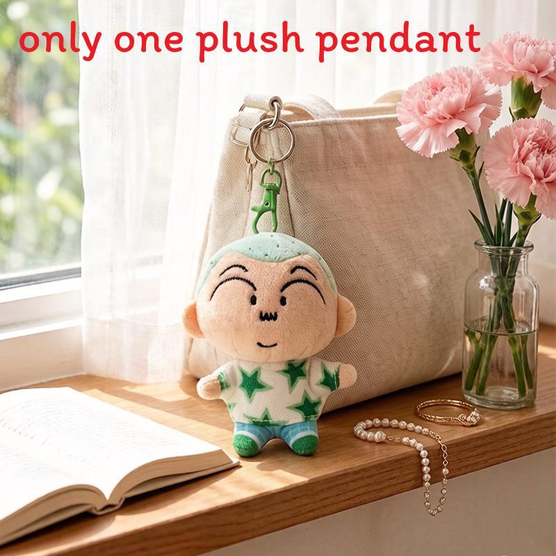 Crayon Shinchan Plush Keychain With Polyester Filling For Kids And Teens