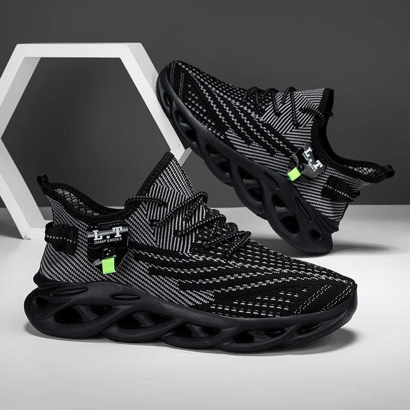 Herren Mesh Sneakers Sommer Neue Casual Atmungsaktive Twisted Bottom Große Größe Laufschuhe