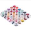 Kalolary 15ml Plastic Bead Storage Case, Bead Storage Box, Accessory Case, Cosmetic Refill Container, Cream Case