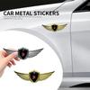 3D Wings Styling Metal Car Emblem Sticker Auto Accessories For Honda Civci FIT CRV Accord Jazz HRV Dio Stepwgn Prelude Odyssey