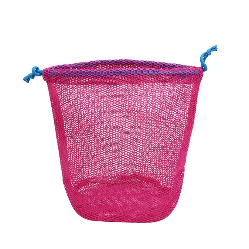 Lightweight Women Mesh Shower Caddy Bag Portable Travel Mini Toiletry Cosmetic Bag for Beach Swimming Dorm