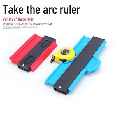 Multifunktionaler Konturenformer und Messlineal für die Holzbearbeitung für Kurven