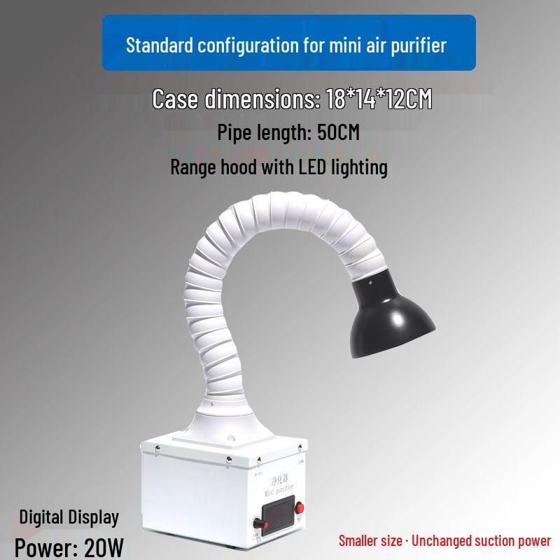 Mobile Moxibustion Smoke Extractor & Purifier for Soldering, Welding, Repair Dust.