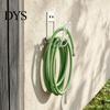 Wandmontierter Schlauchhalter Gartenhalterung, Robuster Eisen-Wasserhaken, Platzsparendes Rostbeständiges Regal für Außenbereich, Hof, Garage