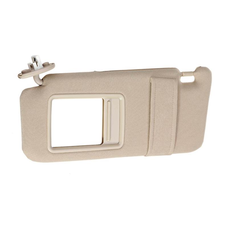 Car Parts Left Drivers Side Sunvisor With Mirror 74320-0T021-A1 For Toyota Venza 2009-2016 Sunshade Sun Cover Trim 74320-0T020-M