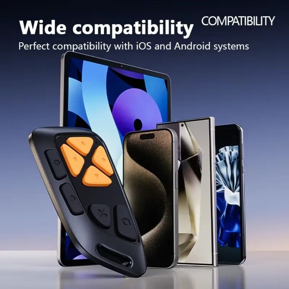 Selfie Mobile Remote Control Page Turning Shutter Release Universal Remote Control