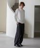 Dekkoloso Mode Herashi Round Knit [White]